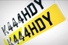 Load image into Gallery viewer, 3D Gel Number Plates (Road Legal)
